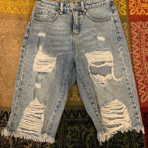 Wild Fable Distressed Jean Shorts.